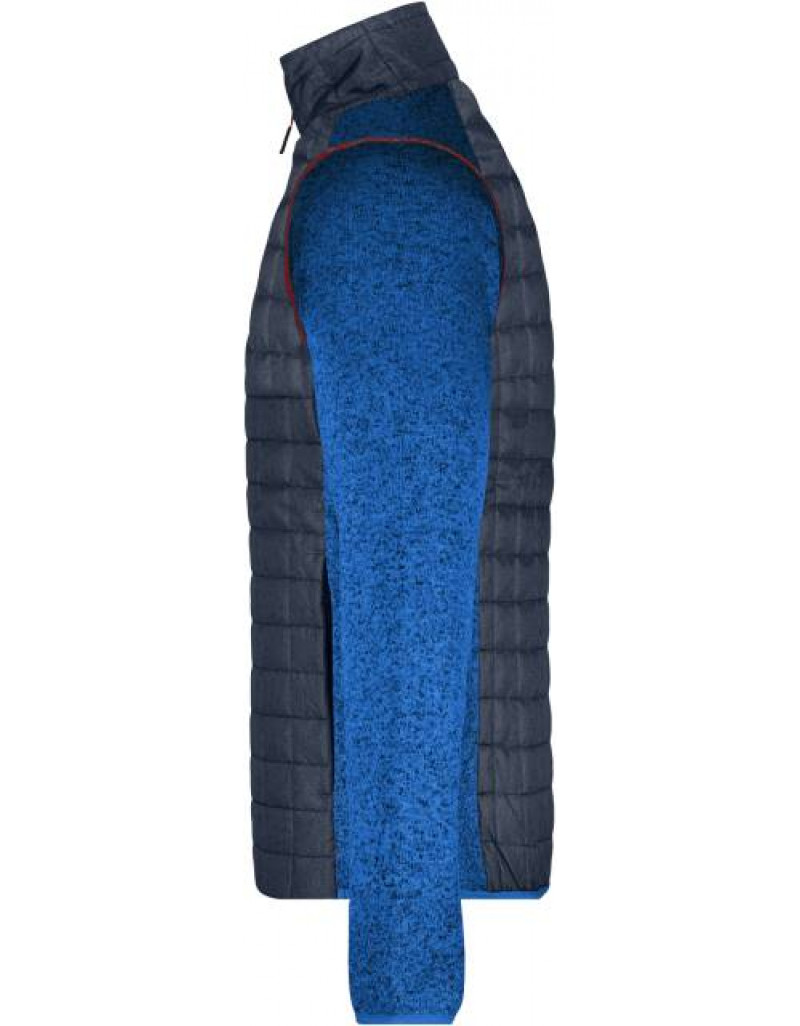 Jachetă hibridă tricotată fara gluga pentru bărbați